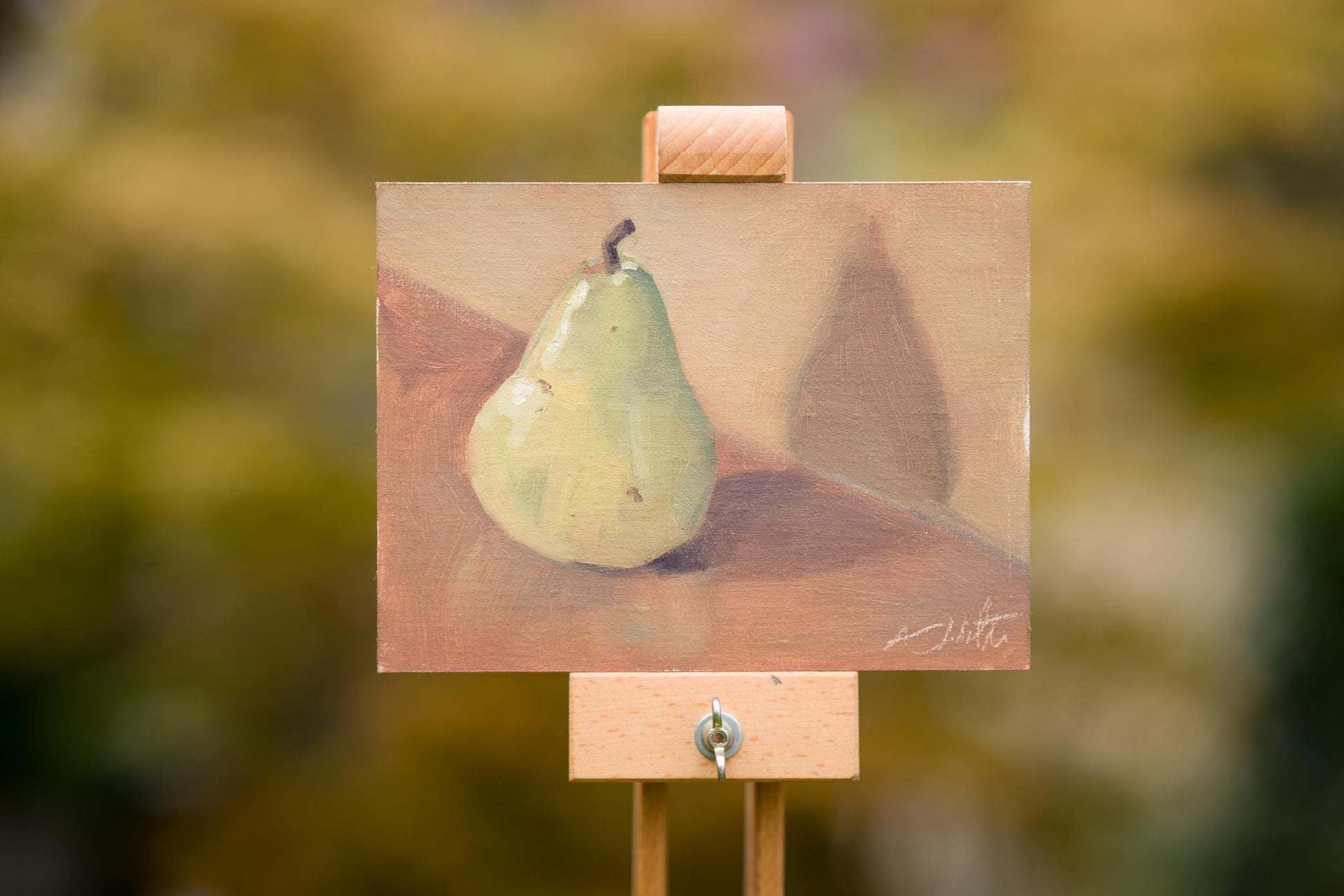 Pear Still Life Oil Painting