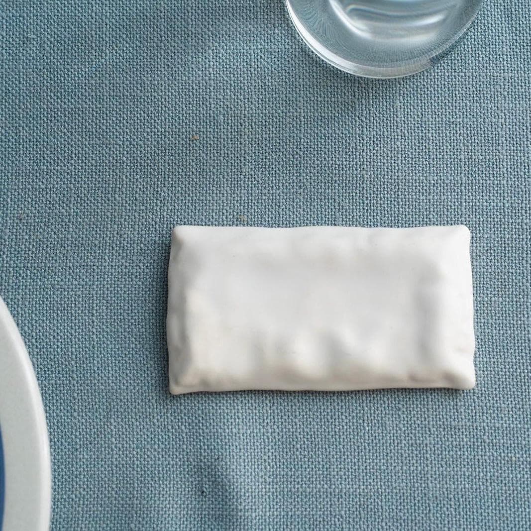 Pillow Cutlery "Rest" - Handmade Ceramic Table Setting Accessories - Dopamine Decor!!