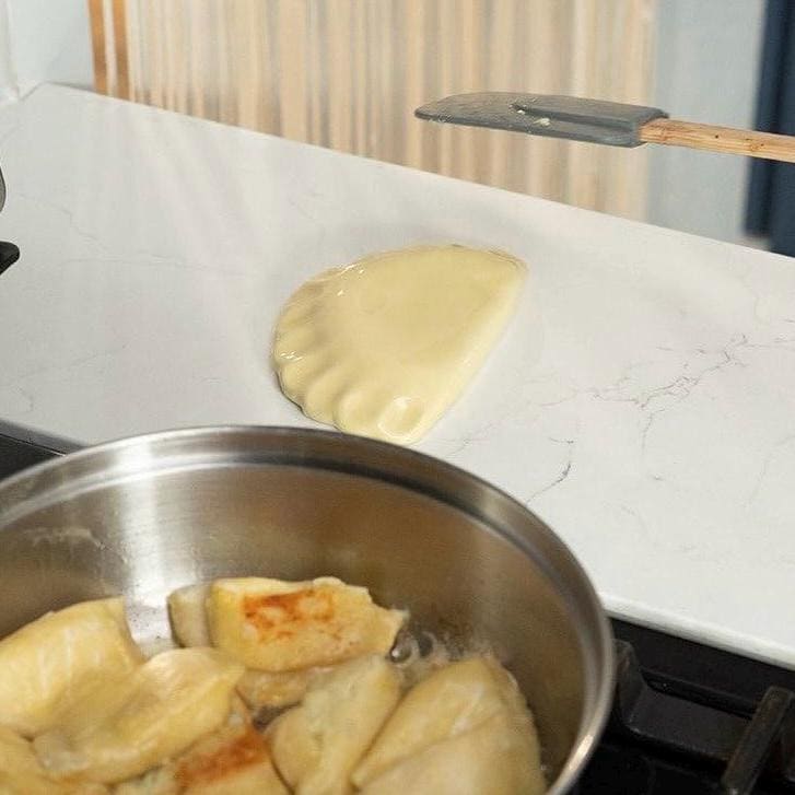 Handmade Pierogi Spoon Rest - Fun + Functional Ceramic Kitchen Decor