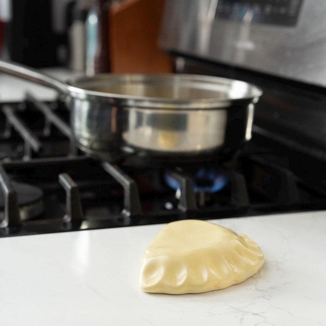 Handmade Pierogi Spoon Rest - Fun + Functional Ceramic Kitchen Decor