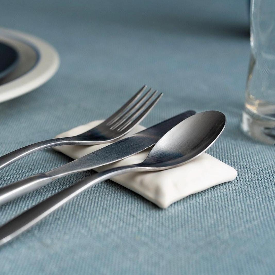 Pillow Cutlery "Rest" - Handmade Ceramic Table Setting Accessories - Dopamine Decor!!